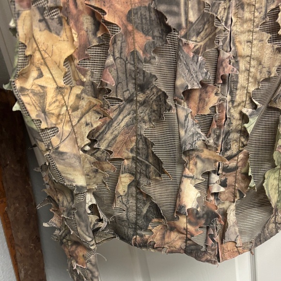 Woodland Camouflage Men's ghille suit Jacket - Picture 4 of 7